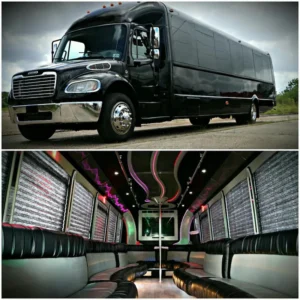 34 passenger party bus for rent in louisiana